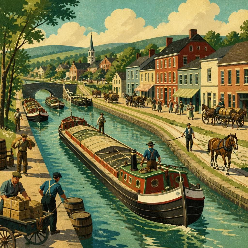 Cover art for When the Whitewater Valley Bet on a Canal