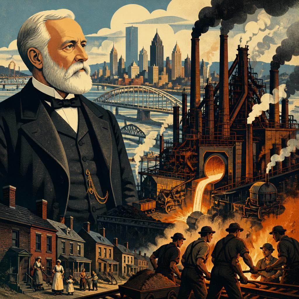 Cover art for How Carnegie Forged Pittsburgh