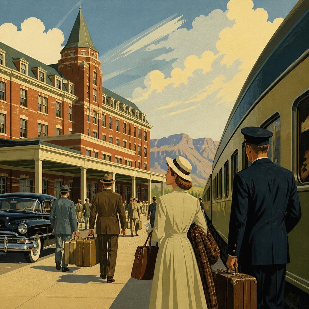 Cover art for The Hotel That Announced Sheridan