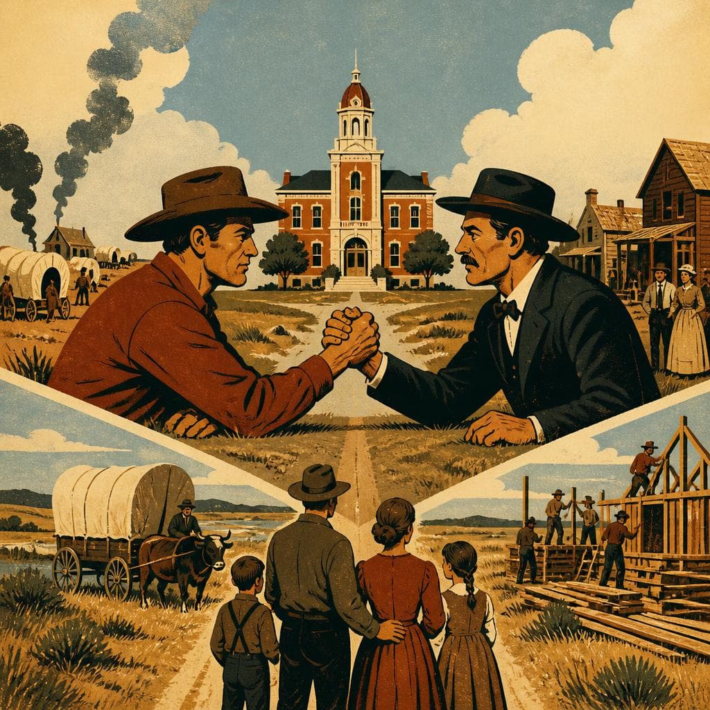 Cover art for When the County Seat Meant Survival