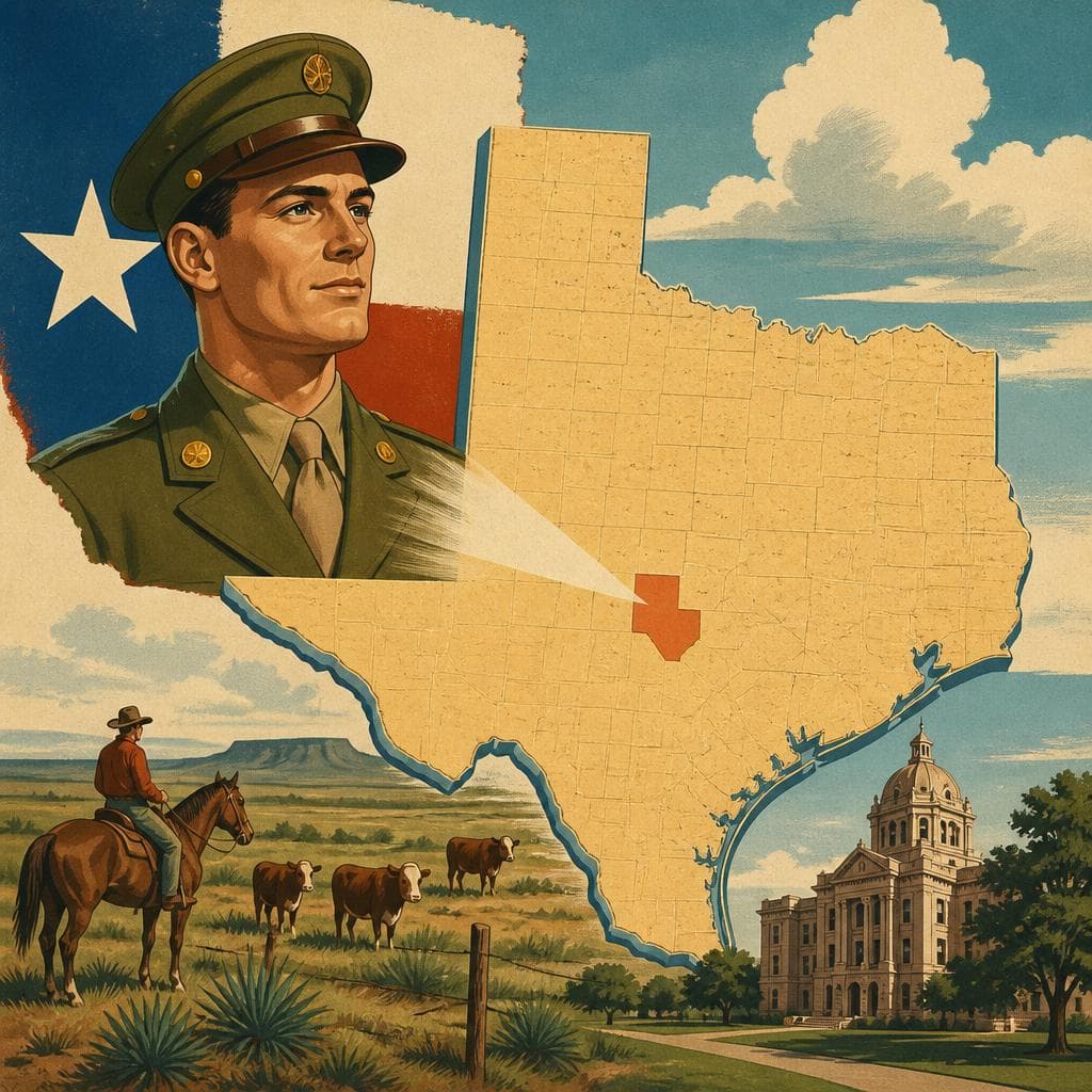 Cover art for How a Soldier Became a Texas County