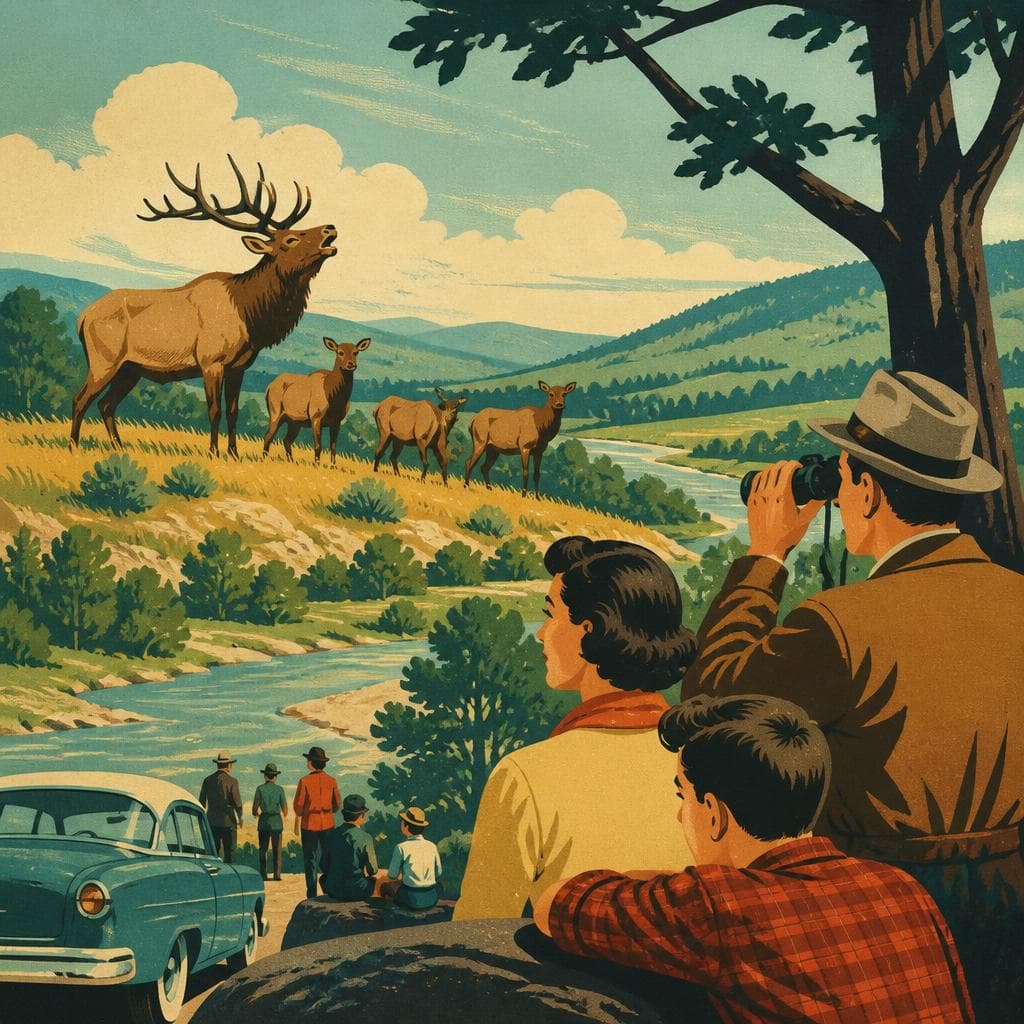 Cover art for Where Elk Returned, Missouri Started Watching