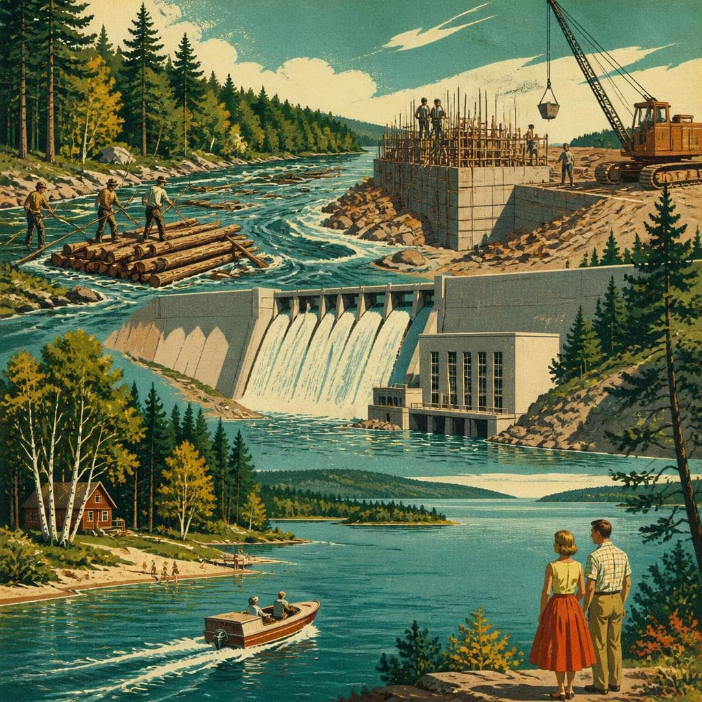 Cover art for When the Au Sable Became Mio Pond