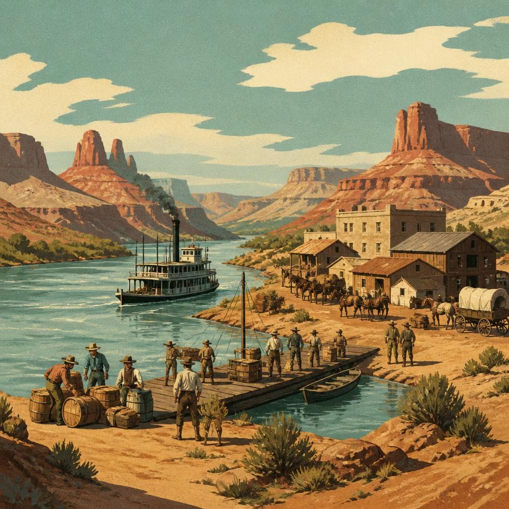Cover art for Where the River Handed Arizona Its Freight