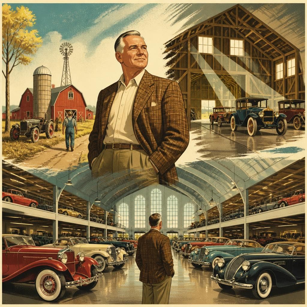 Cover art for How a Farm Became a Cathedral of Cars