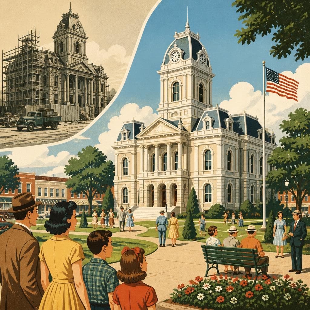 Cover art for How Bonham Brought Back Its Grand Courthouse