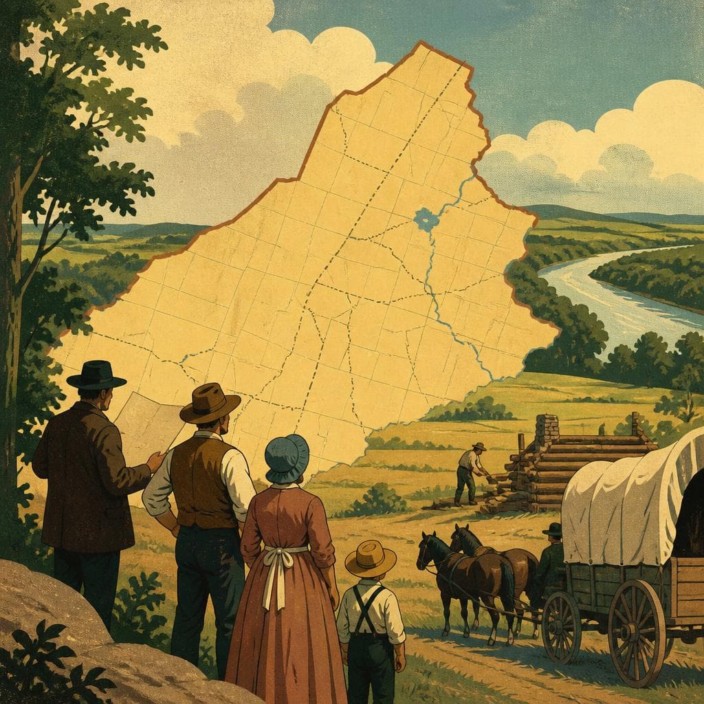 Cover art for When the Map Came First in Stafford County