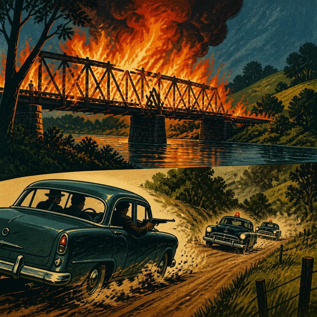 Cover art for Fire at Lick Creek