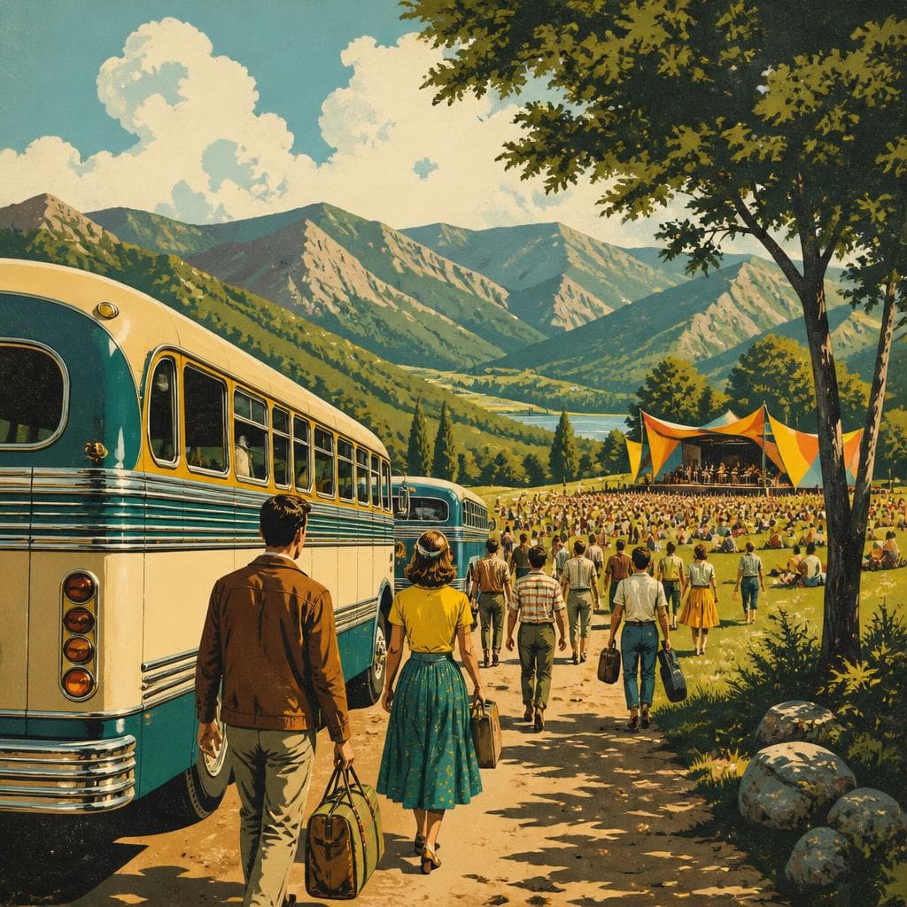 Cover art for When Big Tour Buses Found Arcadia