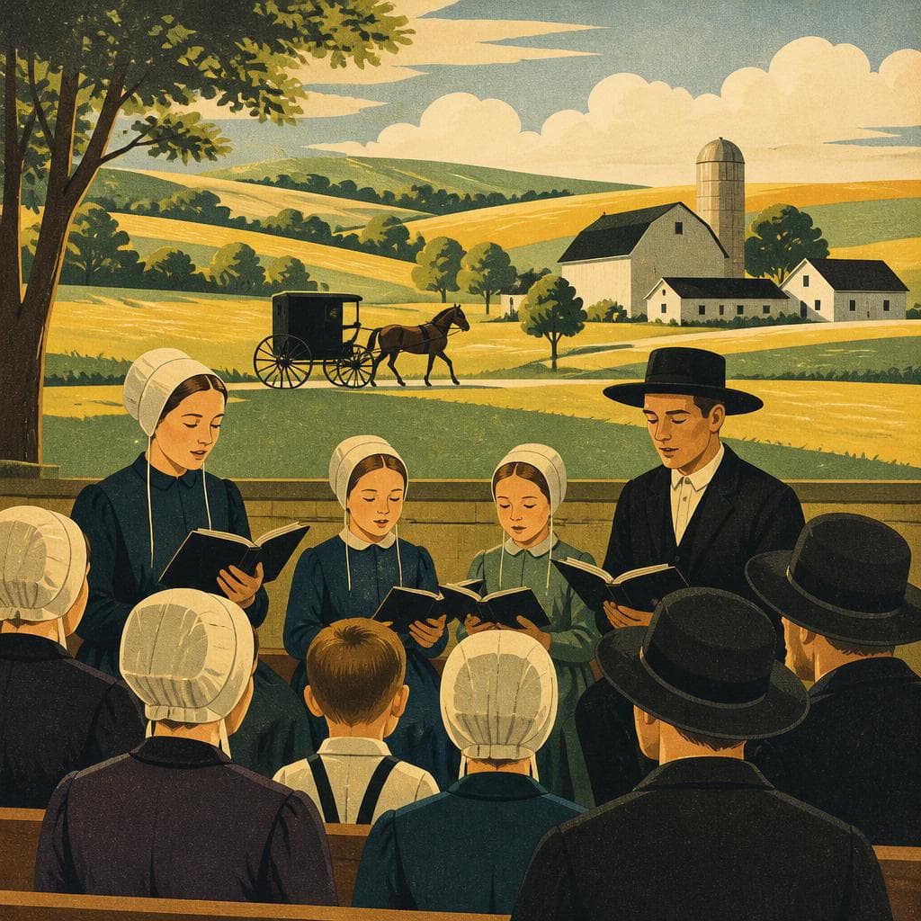 Cover art for Why Amish Hymns Move So Slowly