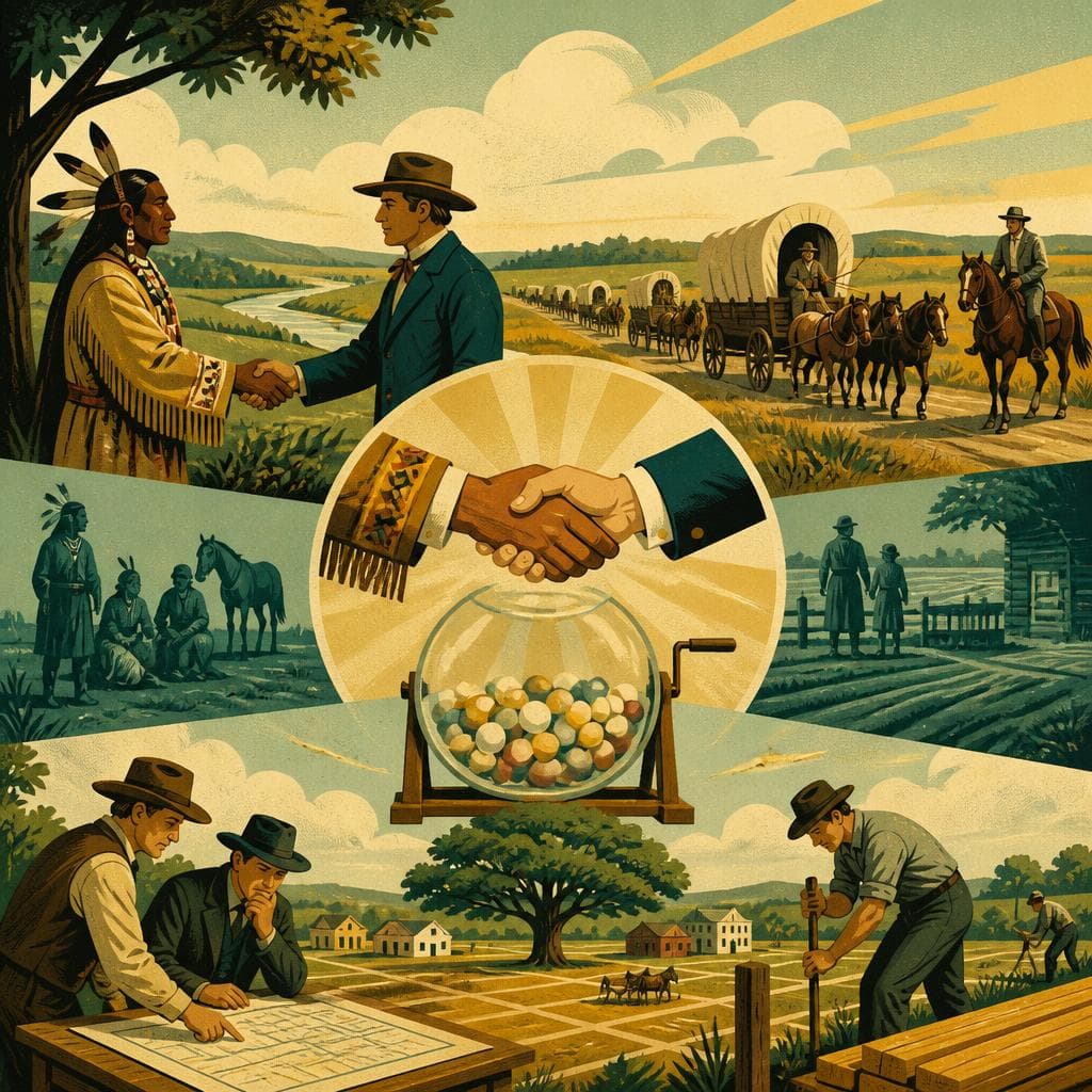 Cover art for When the Land Rush Reached Dooly County
