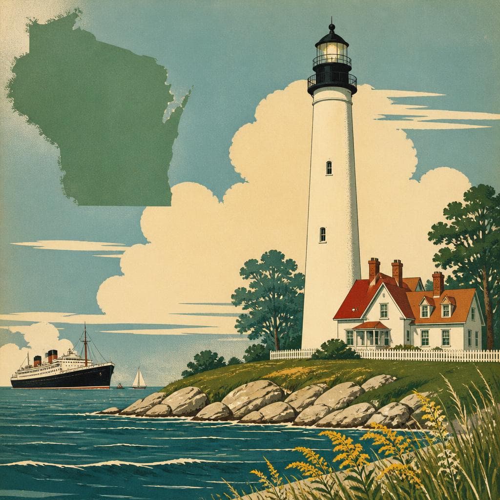 Cover art for The Tall Light at Wind Point