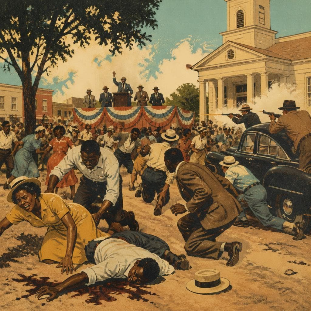 Cover art for When a Campaign Rally Became a Massacre