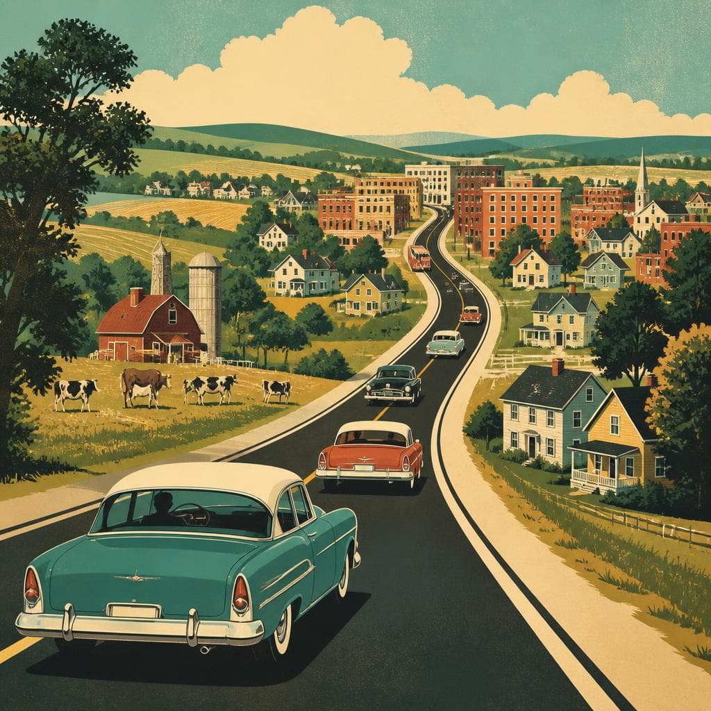 Cover art for The Road That Made a County Move