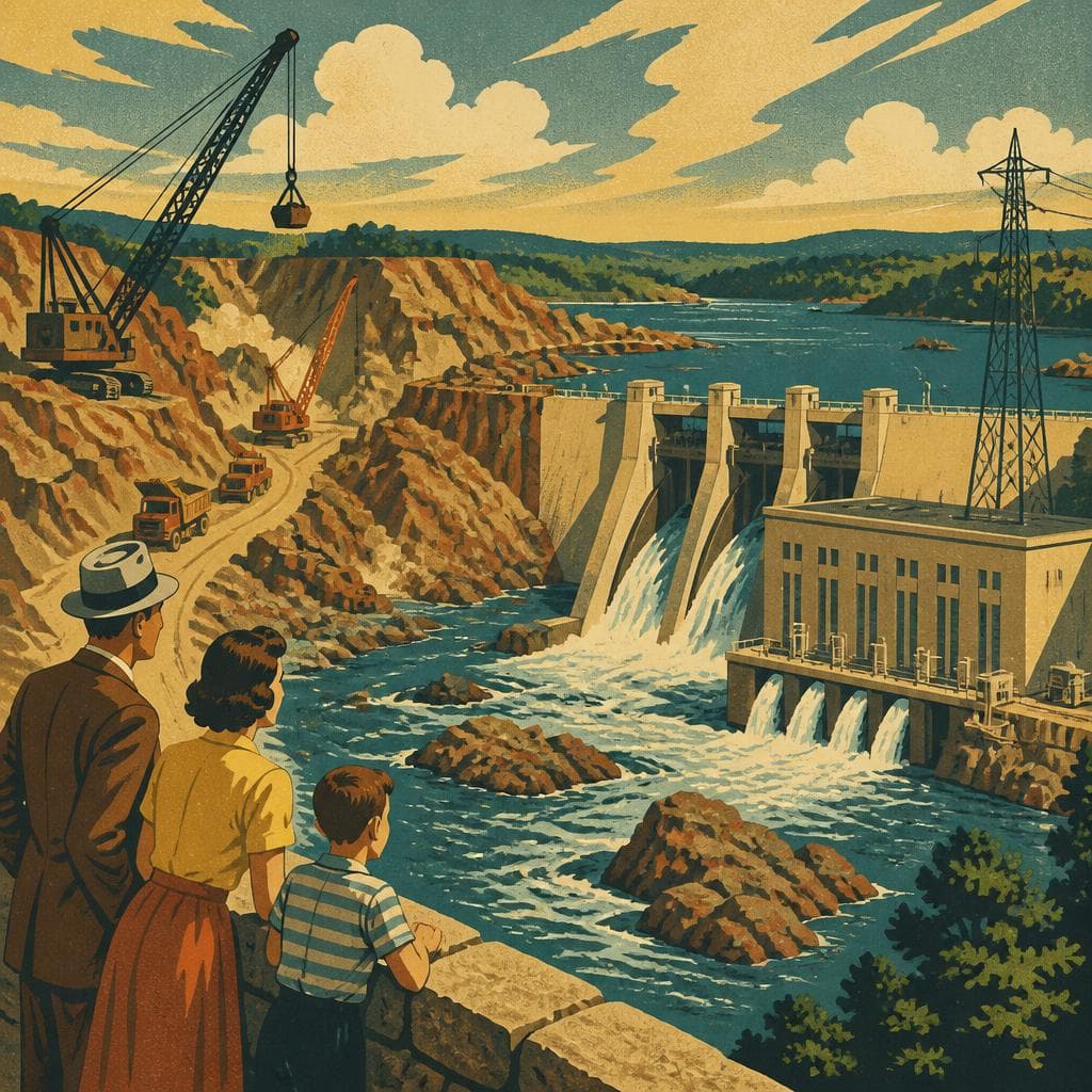 Cover art for Where a Gorge Learned to Make Power