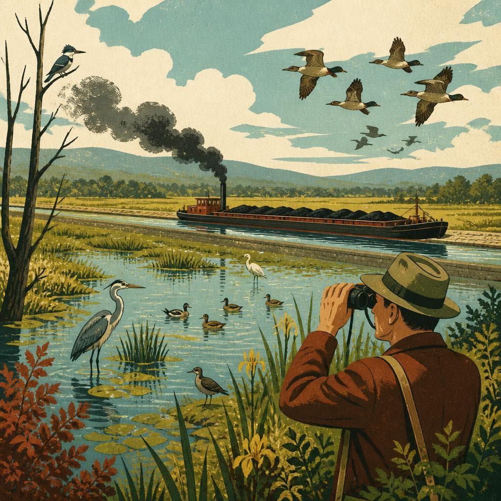 Cover art for When a Canal Made a Marsh