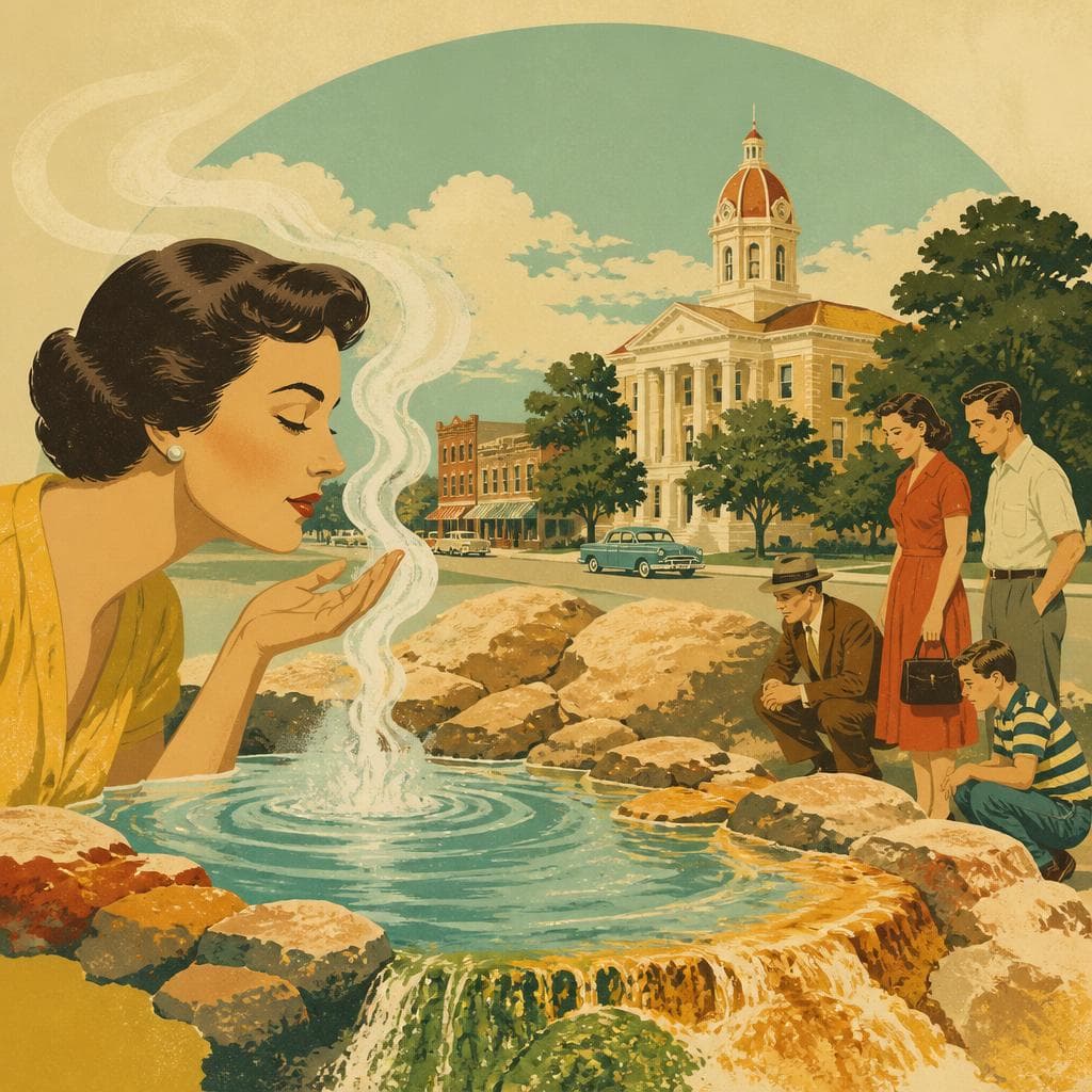 Cover art for The Springs That Named a County Seat
