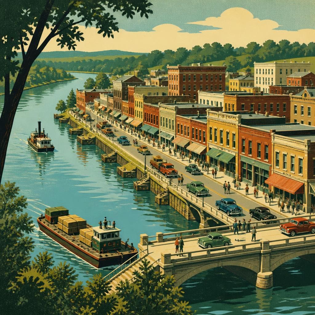 Cover art for Where the River Made Main Street