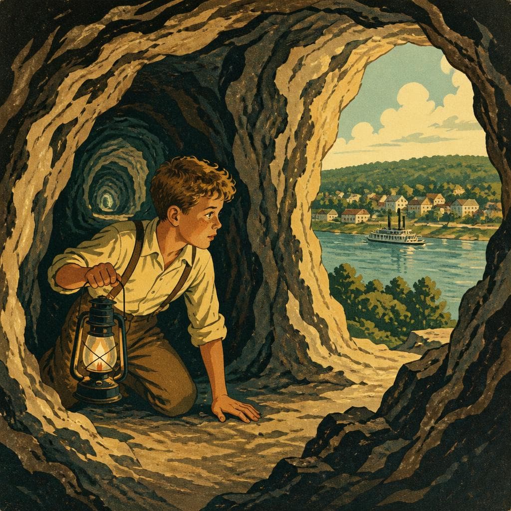Cover art for Where Twain’s Cave Still Twists Through Hannibal