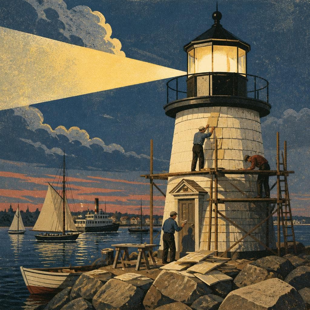 Cover art for The Small Light That Wouldn’t Leave
