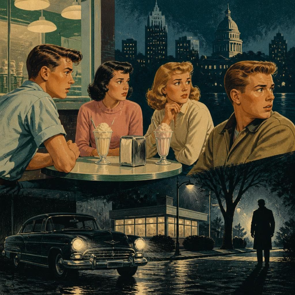 Cover art for The Night Austin Lost Its Innocence at a Yogurt Shop