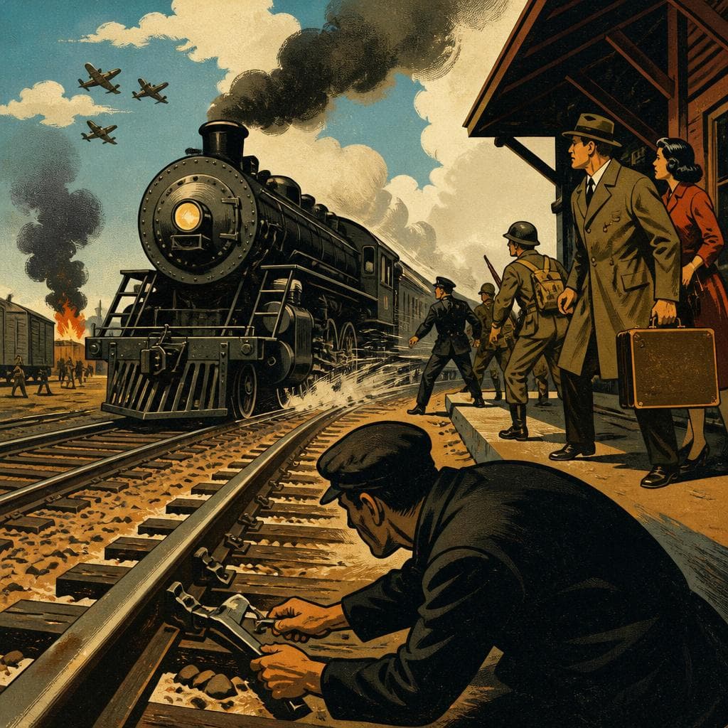 Cover art for When the General Raced Through Ringgold