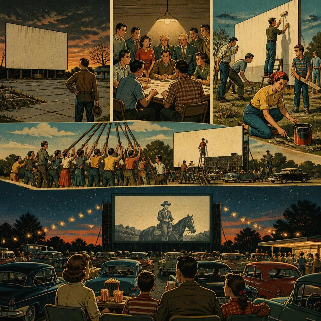 Cover art for How a Drive-In Became the Town’s Own