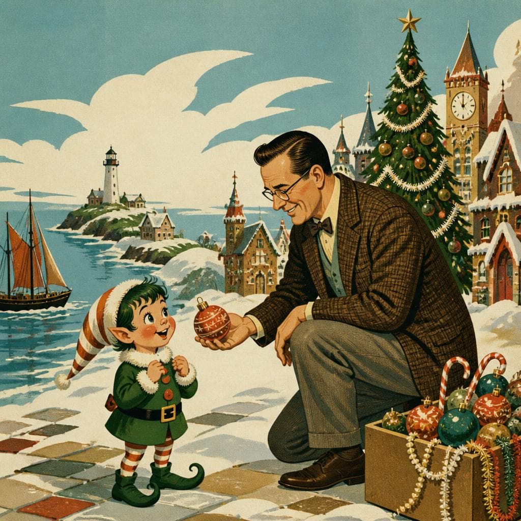 Cover art for How Albion Learned to Look Like Christmas