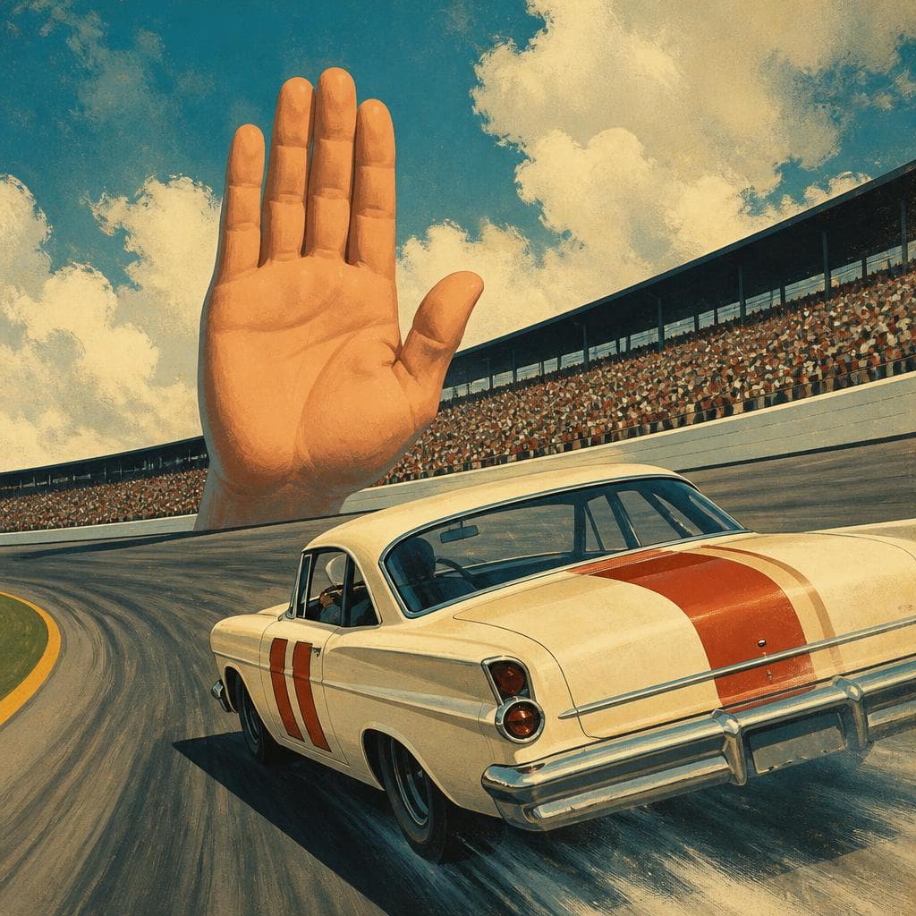 Cover art for The Day Talladega Told Bobby Isaac to Stop