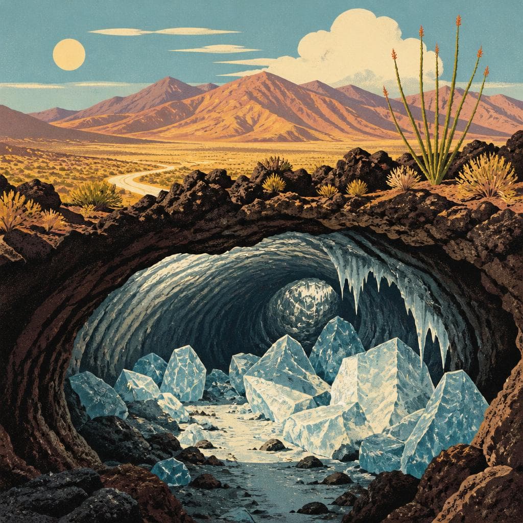 Cover art for Where the Desert Keeps Its Ice