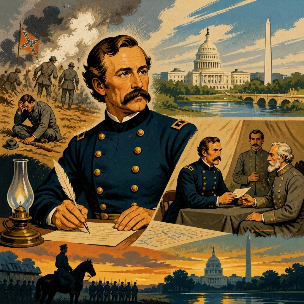 Cover art for Lew Wallace and the Day That Bought Washington Time