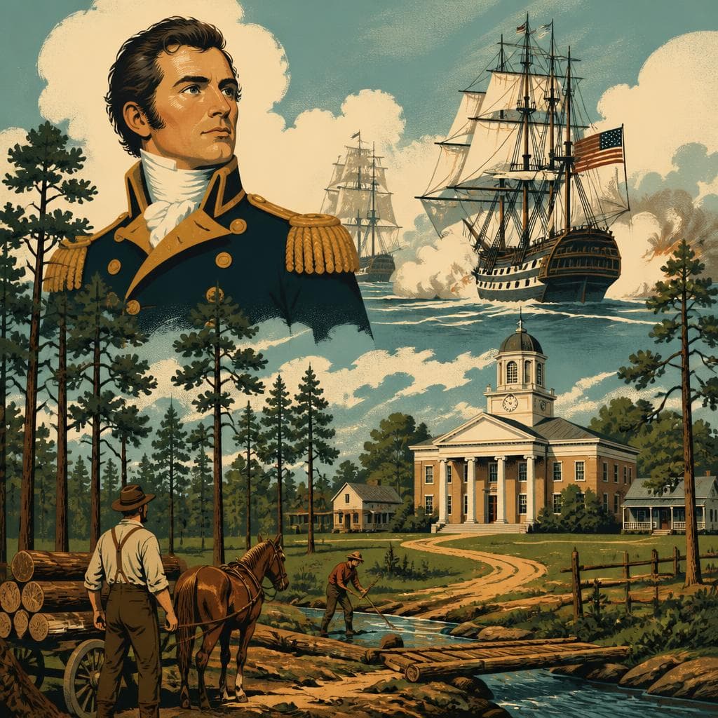 Cover art for An Inland County With a Naval Name