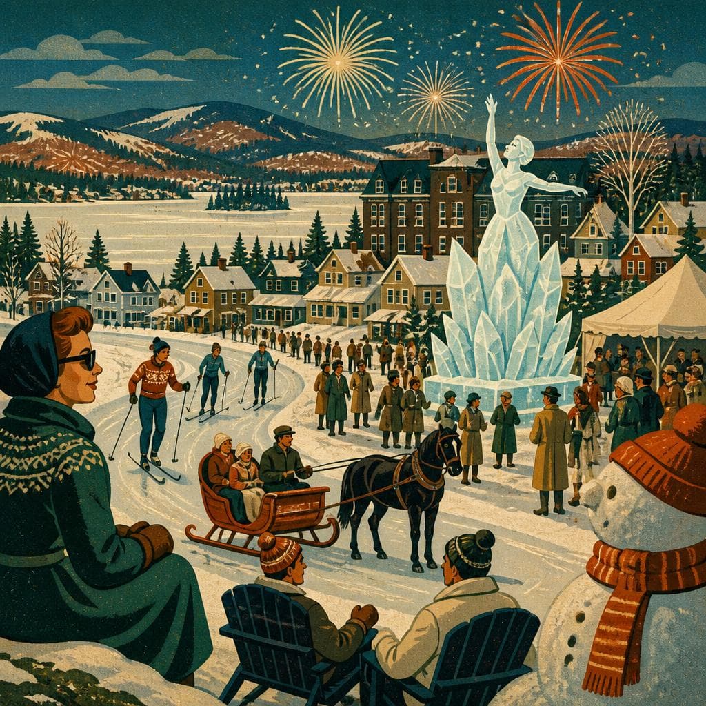 Cover art for How Winter Became Saranac Lake’s Celebration