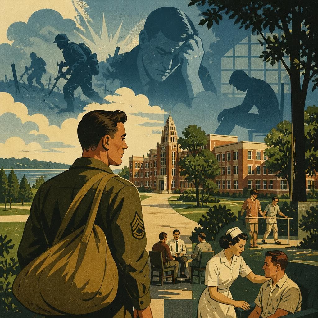 Cover art for Where War Followed Veterans Home