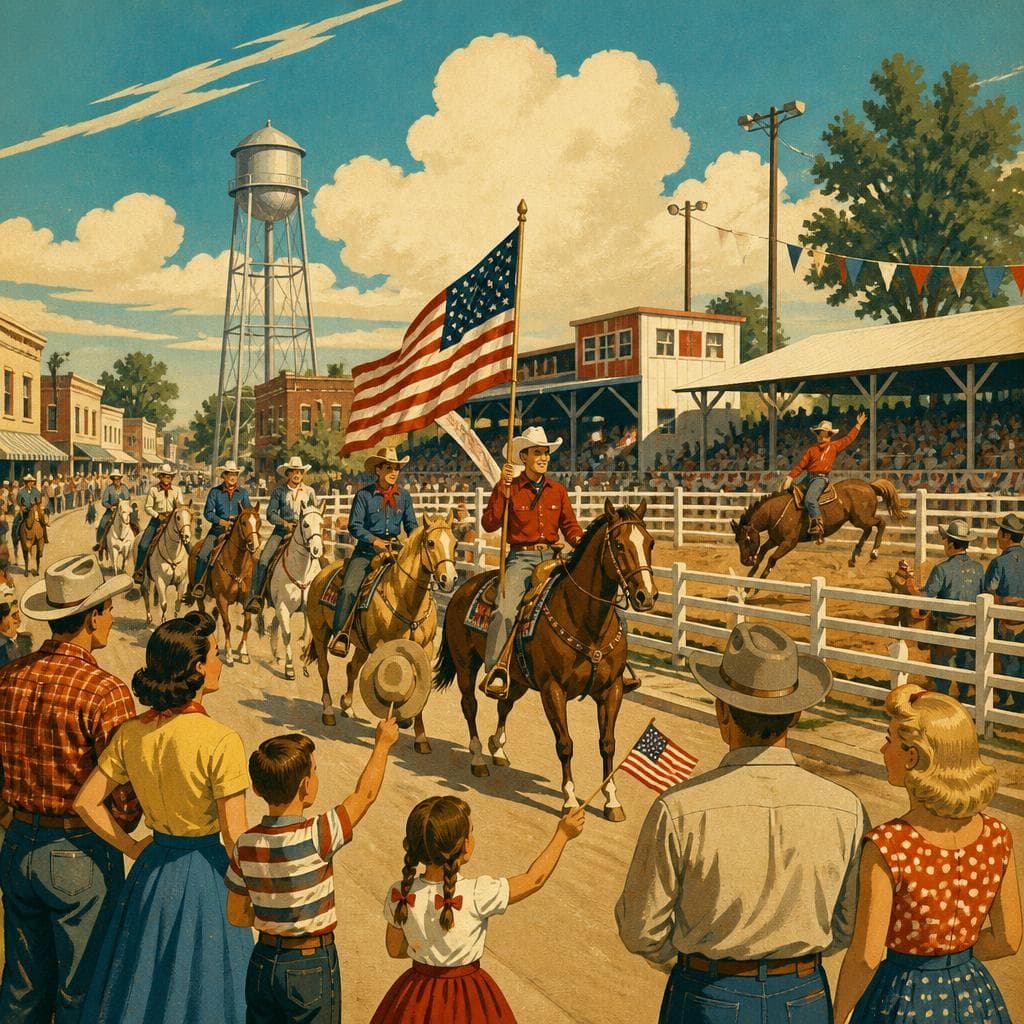 Cover art for When Rodeo Week Becomes a Town