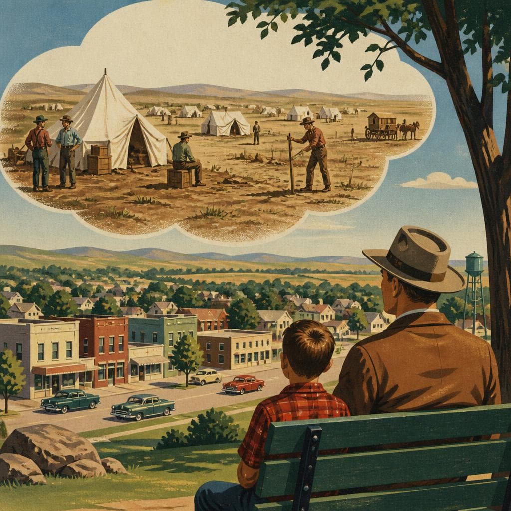 Cover art for Where Perry’s Tent Town Became Memory