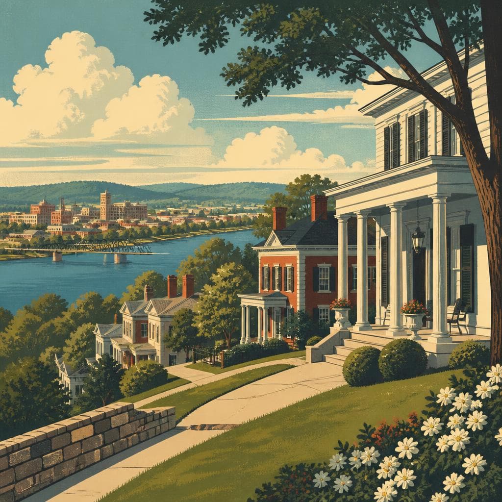 Cover art for Above the River, a City Built Its Parlors