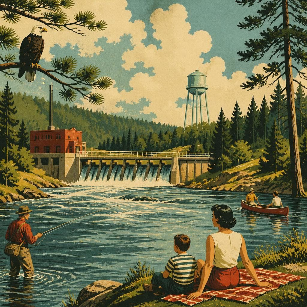 Cover art for Where the Au Sable Pauses at Mio
