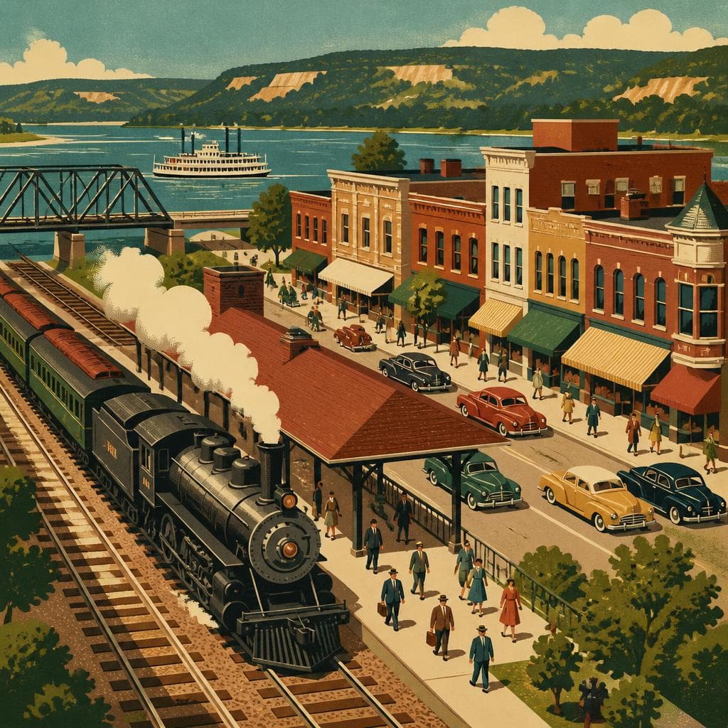 Cover art for Where the Tracks Made Downtown