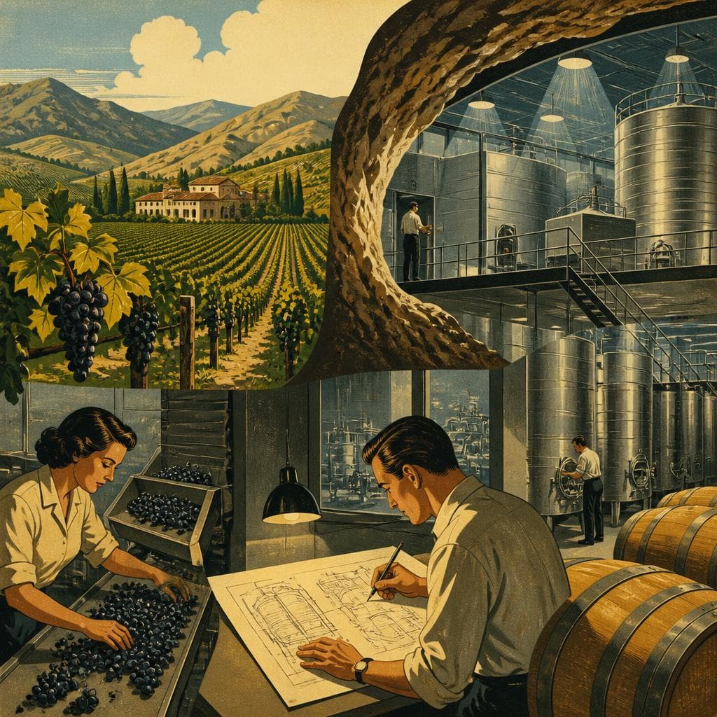 Cover art for Inside the Mountain, a Winery Thinks Like an Inventor