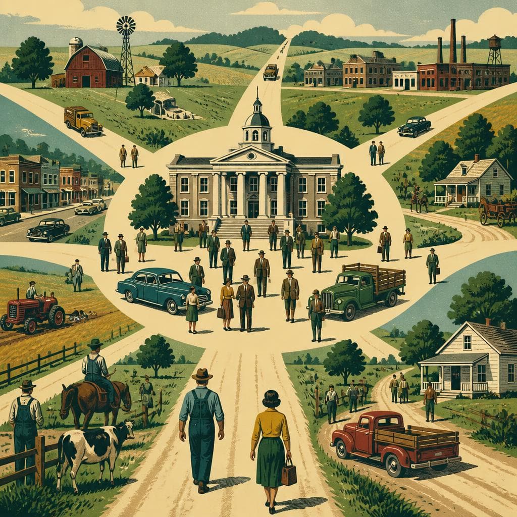 Cover art for Where the County Came to Do Business