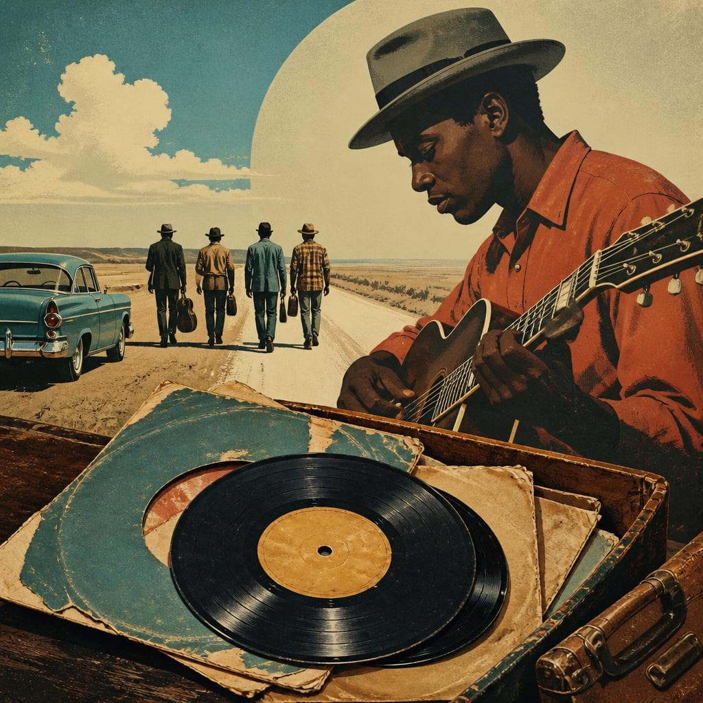 Cover art for The Road, the Records, and Alphonso Trent