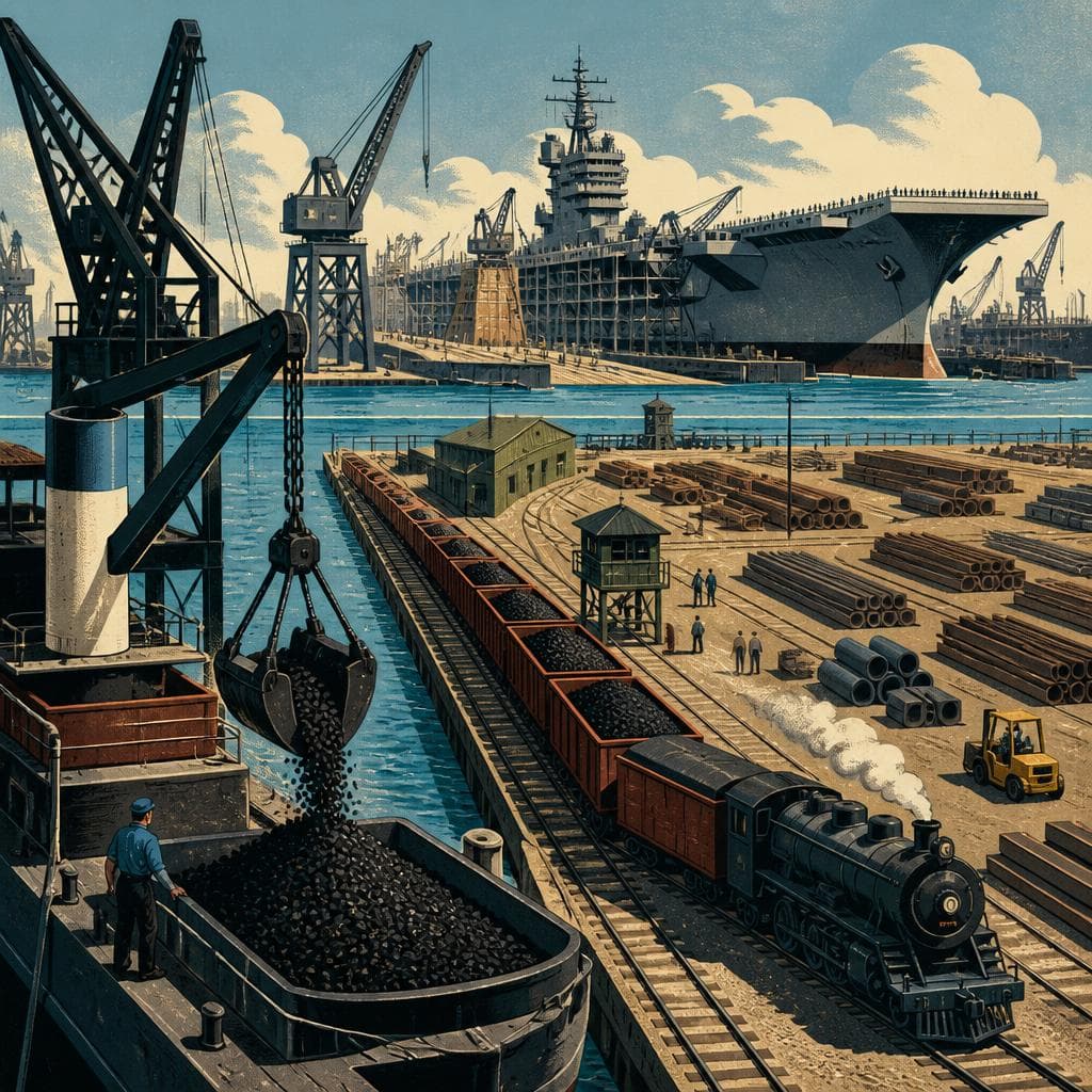 Cover art for From Coal Pier to Carrier Yard