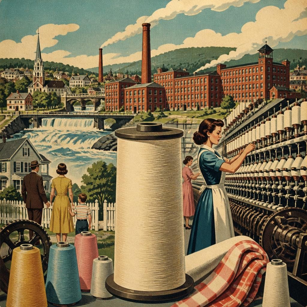 Cover art for When Thread Made a Town
