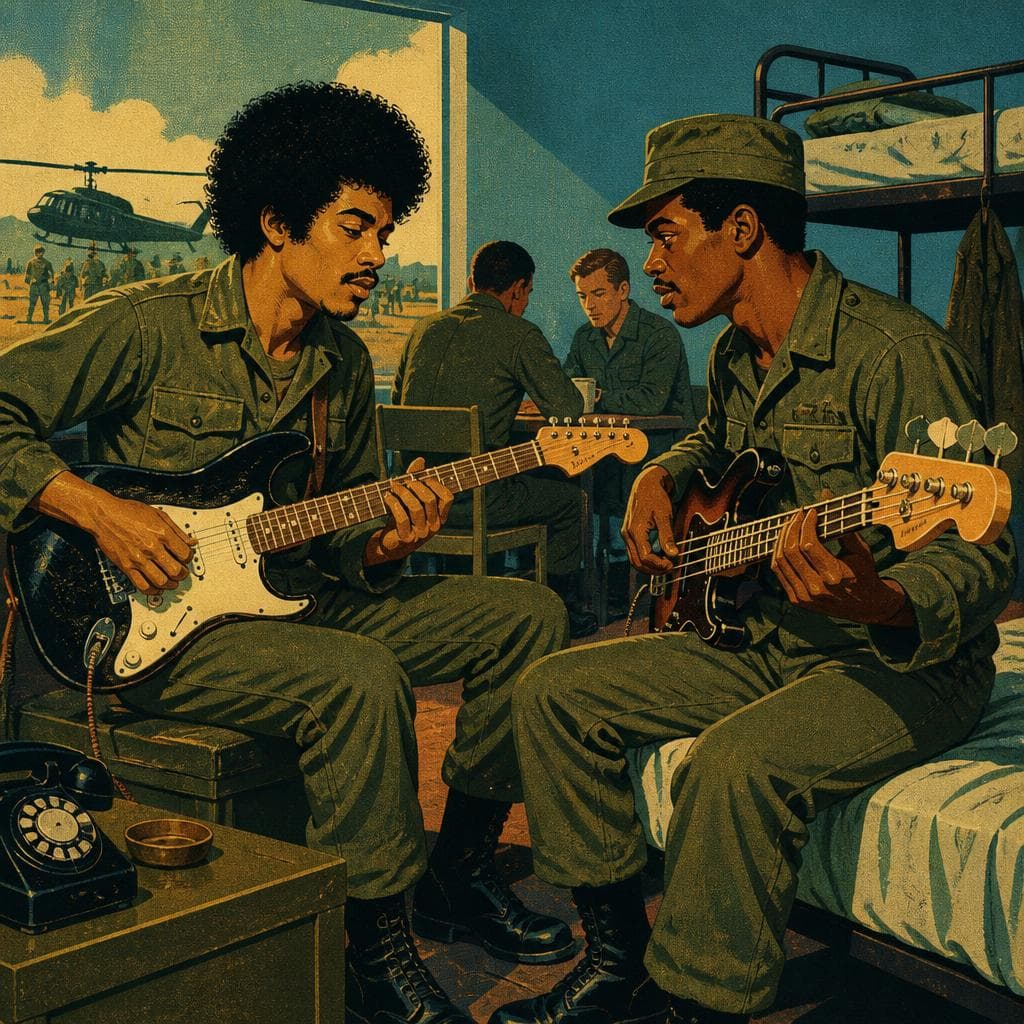 Cover art for Where Hendrix and Billy Cox First Locked In