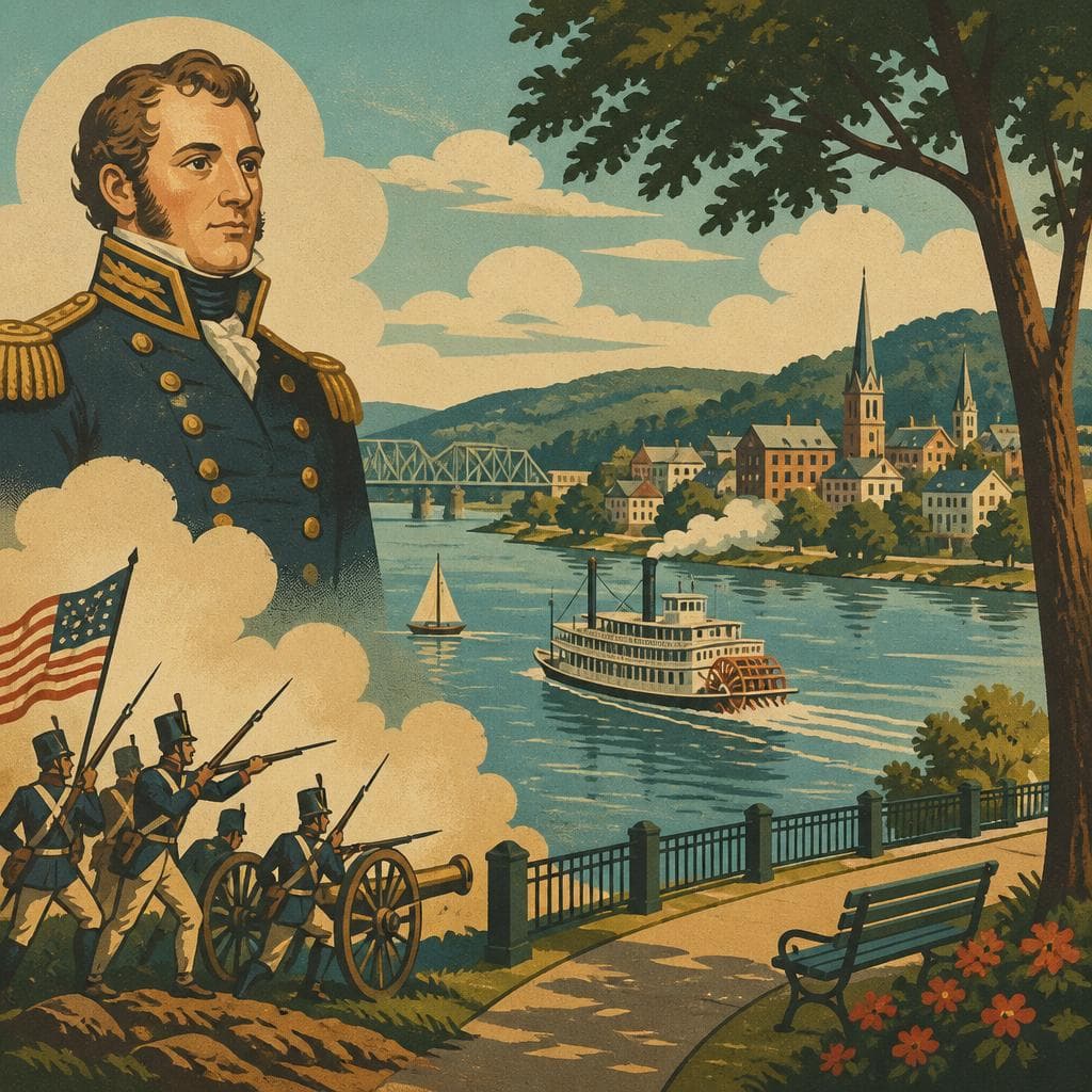Cover art for A River City Named for a Fallen General