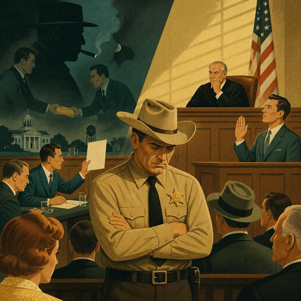 Cover art for When the Sheriff Stood Trial