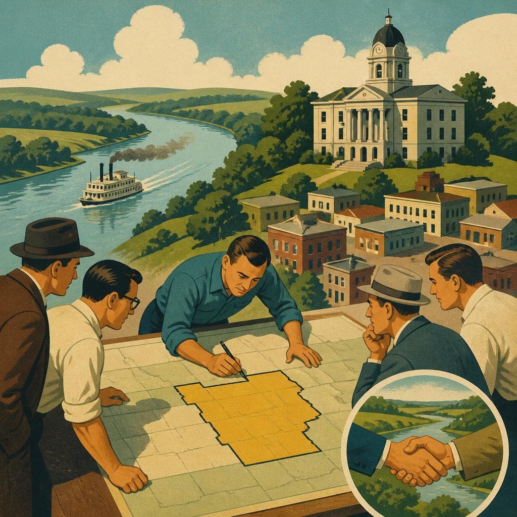Cover art for When Missouri Drew a New County
