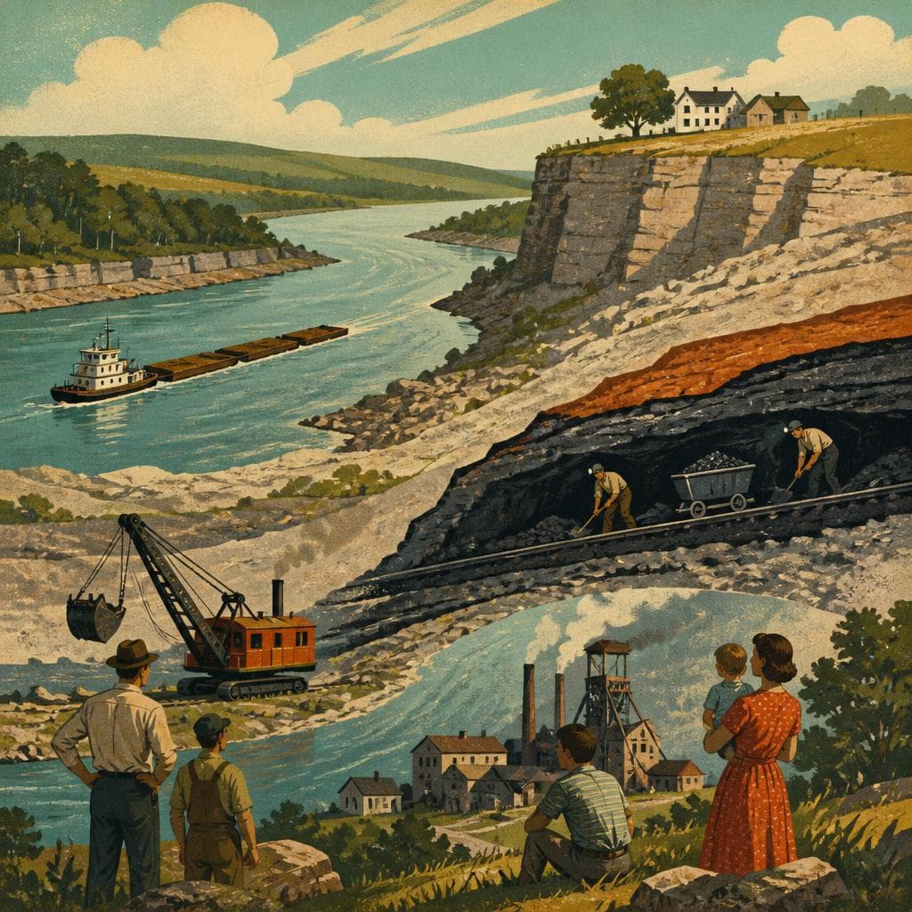 Cover art for Where the River Opened the Earth