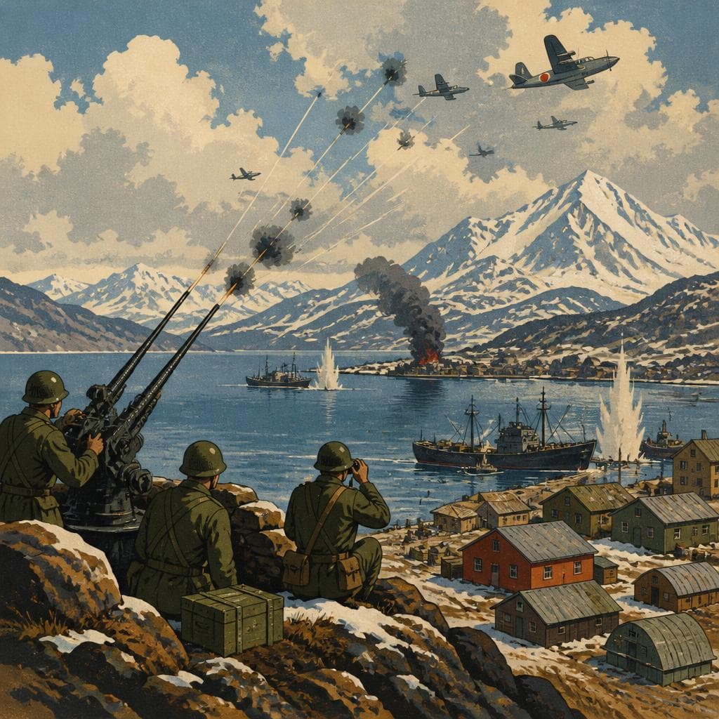 Cover art for When War Reached Dutch Harbor